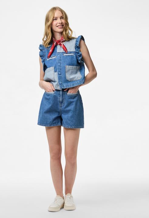 Produktbild Pieces PCFIE HW PATCHWORK Jeansshorts (M)
