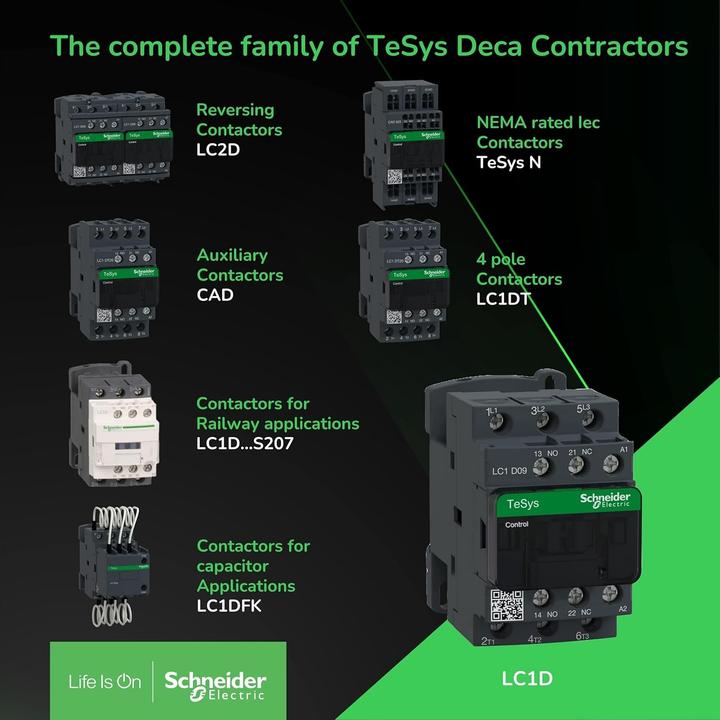 Produktbild Schneider Electric Schütz 24VDC 12A