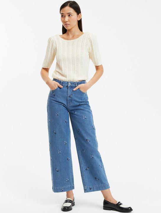 Produktbild La Redoute Collections Feinstrickpullunder mit rundem Ausschnitt (XXL)