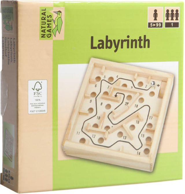 Immagine prodotto Natural games Labirinto (Tedesco, Francese, Olandese, Italiano, Inglese)