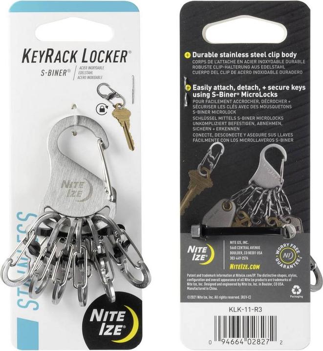 Actual product image Nite Ize KeyRack Locker