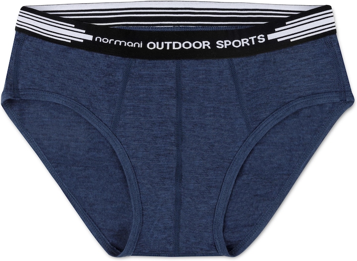 Produktbild Normani 2er Pack Herren Merino Slipper Unterhose Retroshorts - 8515 (L, 2er Pack)