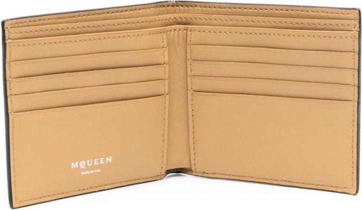 Actual product image Alexander McQueen Portafogli Nero E Beige