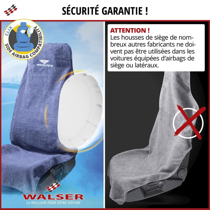 Produktbild Walser Sitzaufleger Multicover schwarz