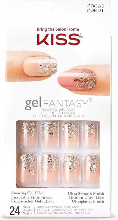 Actual product image KISS Gel Fantasy Nails - Fanciful (Artificial nails, Fanciful)