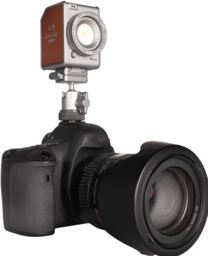 Actual product image Harlowe V-Mount Quick Lock Ballhead Cold Shoe Adapter (Adapter)