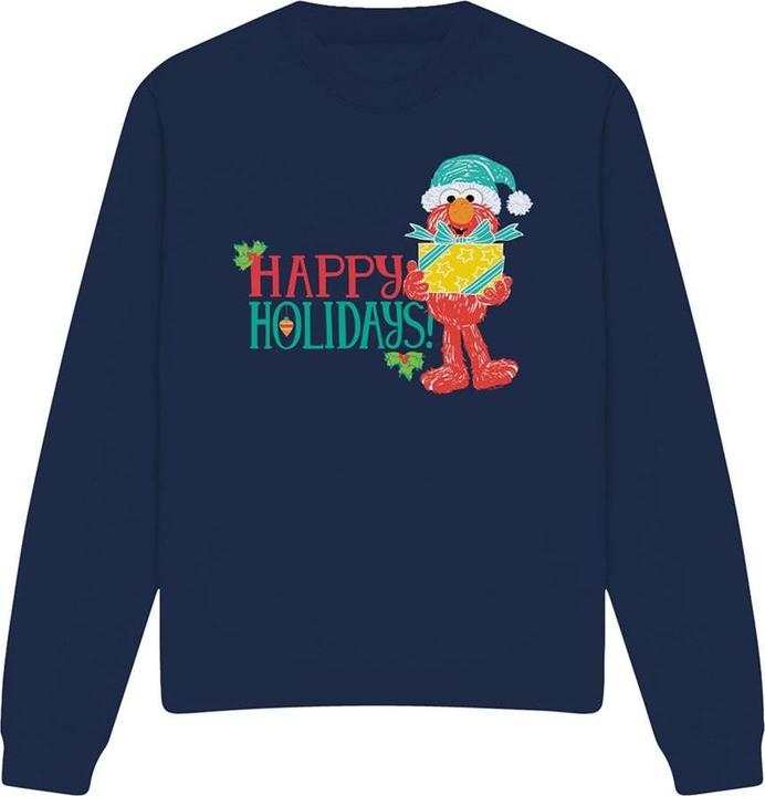 Produktbild Happy Holidays Sweatshirt weihnachtliches Design (M)