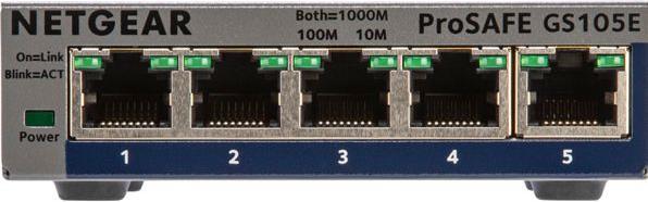 Image du produit Netgear Gs105e-200pes (5 ports)