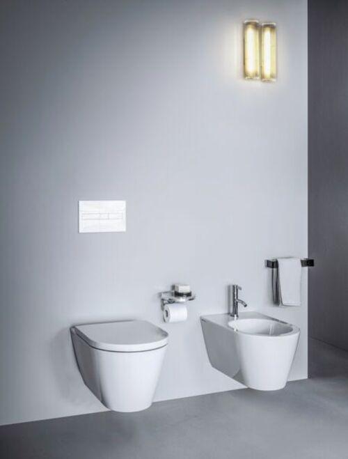 Produktbild Laufen Wandbidet KARTELL 1 Hahnloch-Ausführung weiss LCC
