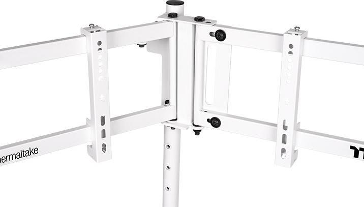 Image du produit Thermaltake Triple Monitor Stand Pro Snow (wei?, f?r Monitore 17" - 55") (Sol, 55")