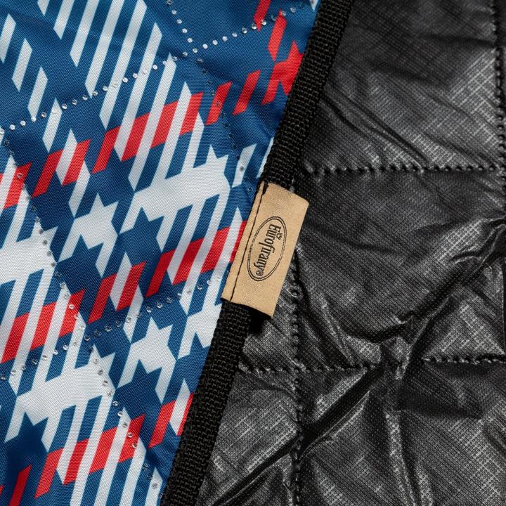 Actual product image Eurofirany Picnic blanket with lattice motif, 130 x 145 cm