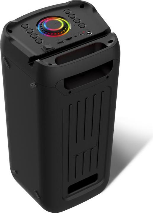 Actual product image Connect IT Hyperbass BEAT+ bluetooth party reproducer,2x30W,BT,USB,MicroSD,microphone,DO,ČERNÝ (10 h, USB power delivery)