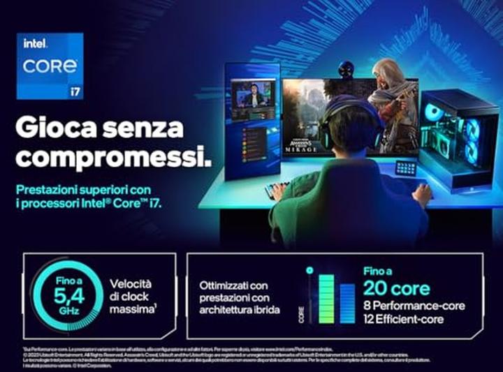 Produktbild Intel i7-14700 (LGA 1700, 2.10 GHz, 20 -Core)