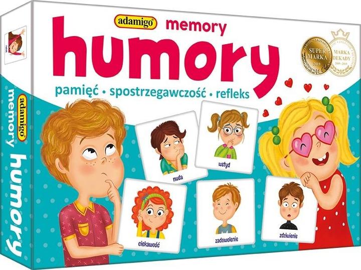 Actual product image Adamigo Game MEMORY HUMORY - 4959 (Polish)
