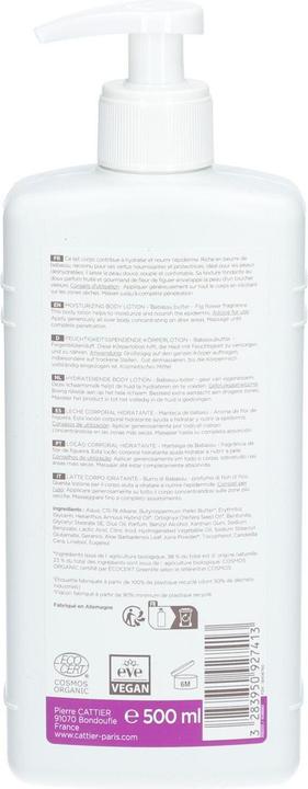 Actual product image Cattier Body Care Moisturising Body Lotion 500 ml (Body lotion, 500 ml)