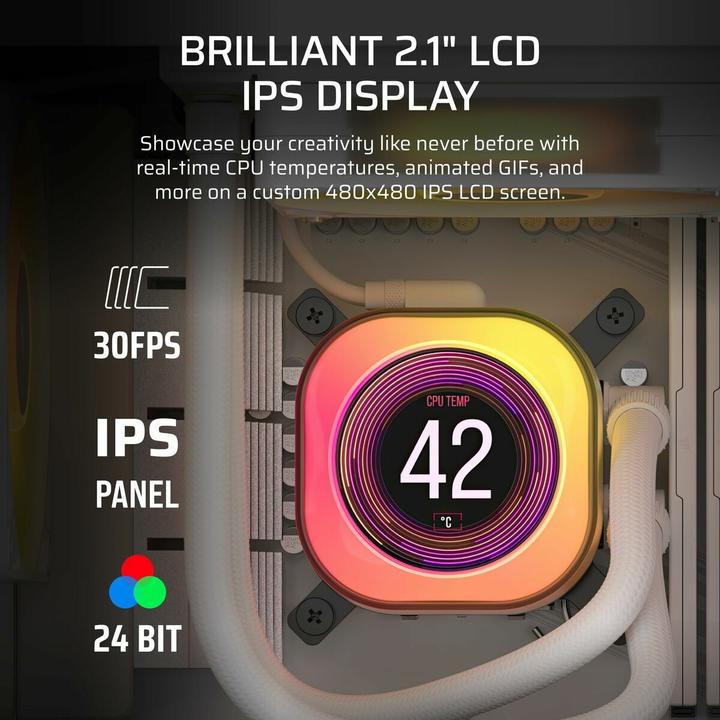 Produktbild Corsair iCUE LINK TITAN 240 RX LCD