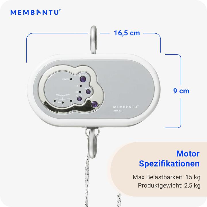Immagine prodotto Membantu Motore con culla a molla