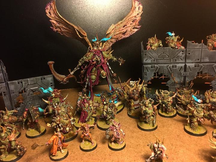 Actual product image Games Workshop Warhammer 40k - Mortarion: Daemon Primarch Of Nurgle (Plastic)