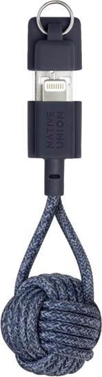 Actual product image Native Union Key Cable USB-A to Lightning Indigo Blue (0.15 m, USB 3.2 Gen 1)