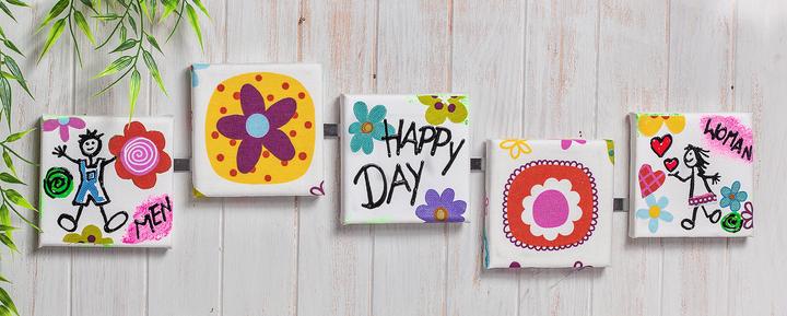 Image du produit VBS Cale 10 x 10 cm, pack de 5 (10 x 1.80 cm)