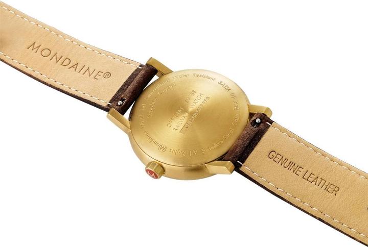Immagine prodotto Mondaine Evo2 - Ip Gold (Orologio da polso analogico, 40 mm)
