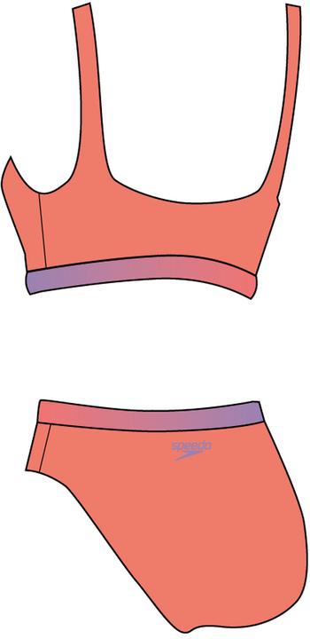 Produktbild Speedo K's Contrast Band 2 pièces (176)