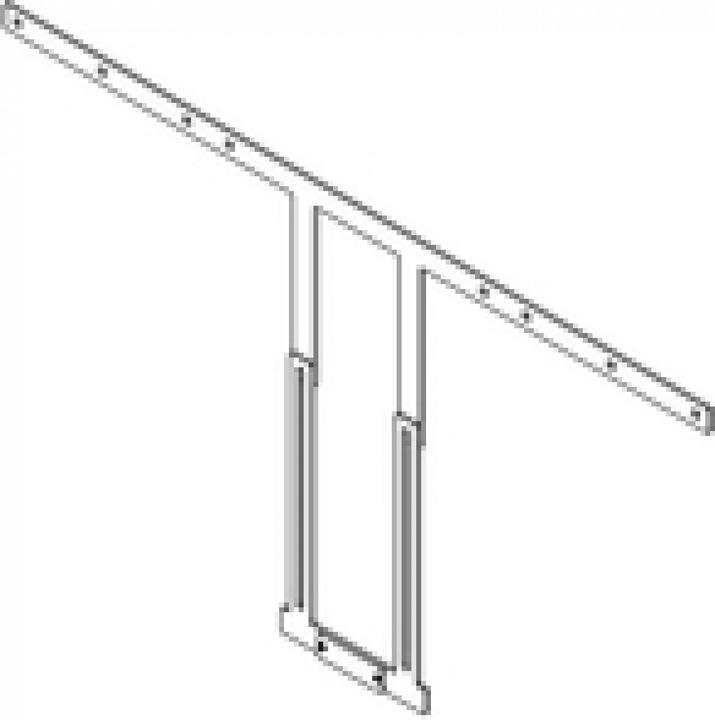 Image du produit Hagor Adaptateur pour kit de salle Cisco 75-86inch 191-218cm convient aux modèles de kit de salle Cisco (75")