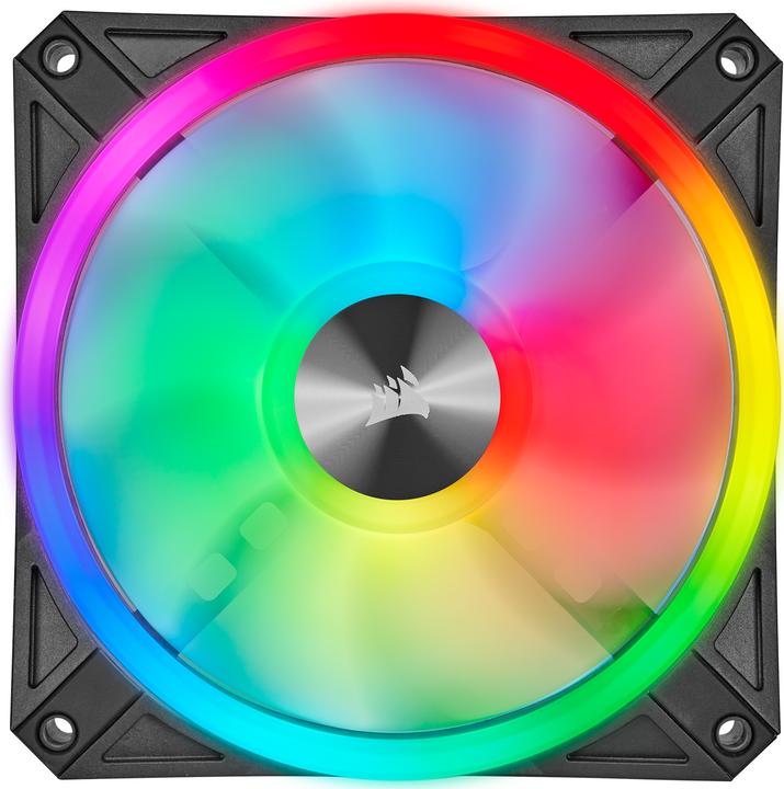 Actual product image Corsair iCUE QL120 RGB (120 mm, 3 x)