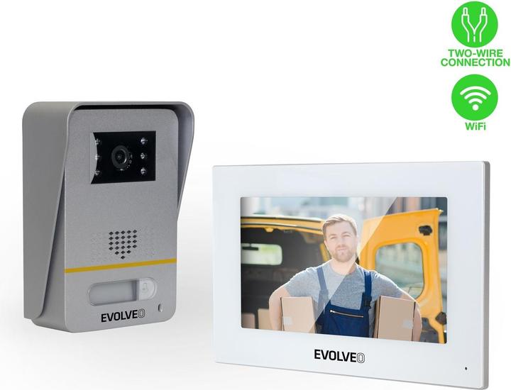 Actual product image Evolveo DoorPhone AP1- 2 drátový videotelefon s aplikací (Wireless)