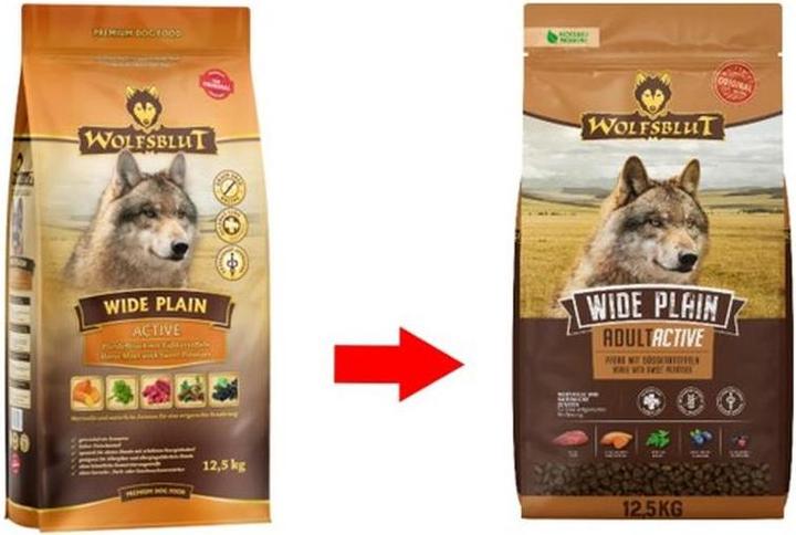 Image du produit Wolfsblut Nourriture sèche Dog Wide Plain Active Adult, 12.5 kg (Adulte, 1 pcs, 12500 g)
