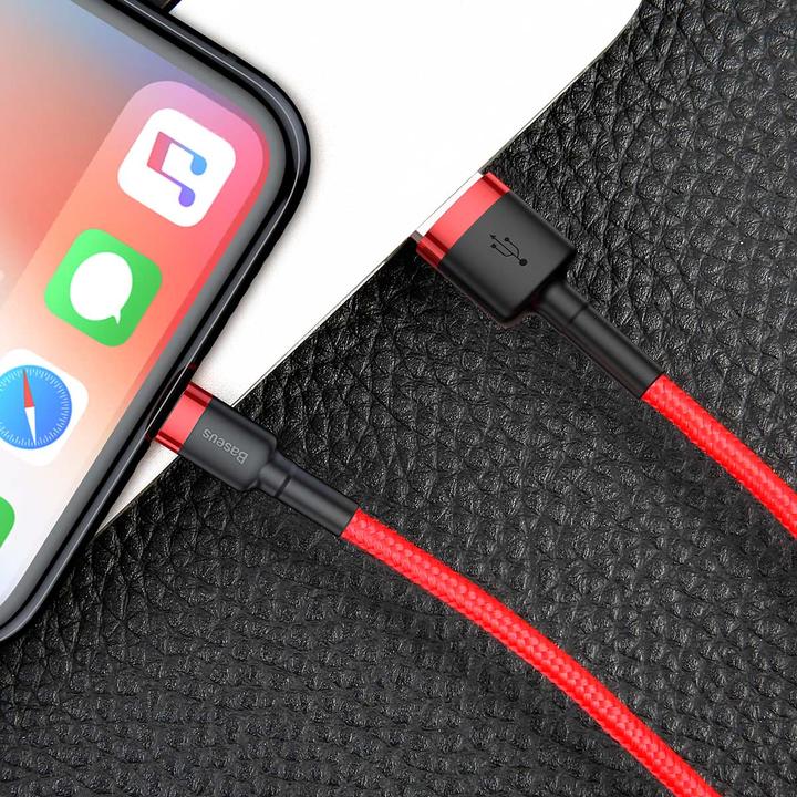 Image du produit Baseus Série Cafule pour la pomme (2 m, USB 2.0)