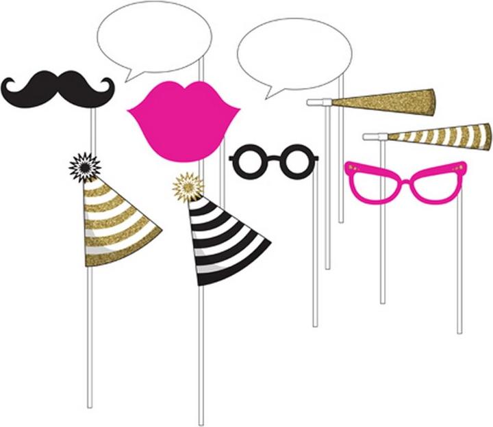 Produktbild Creative Converting Fotostand Requisiten Kit (10 Stk.)