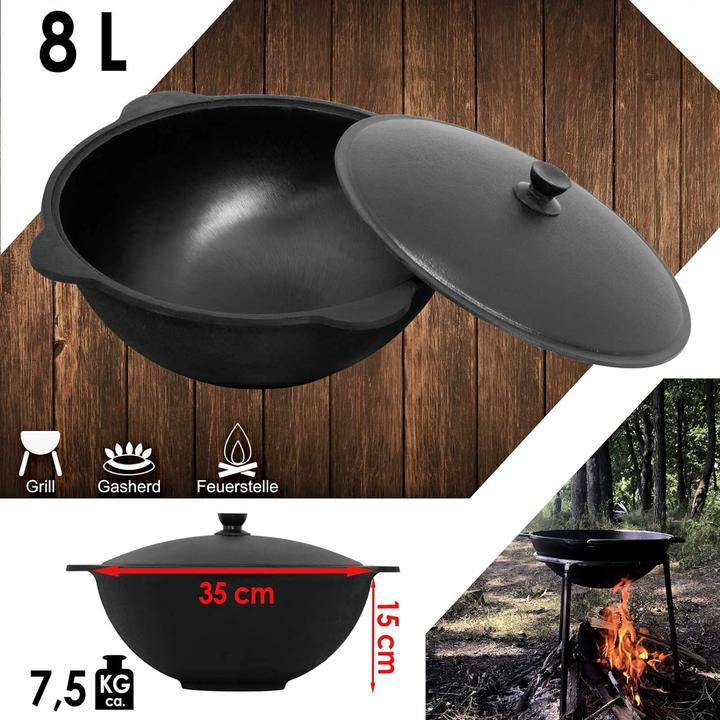 Produktbild Cheffinger Grillwok Kazan