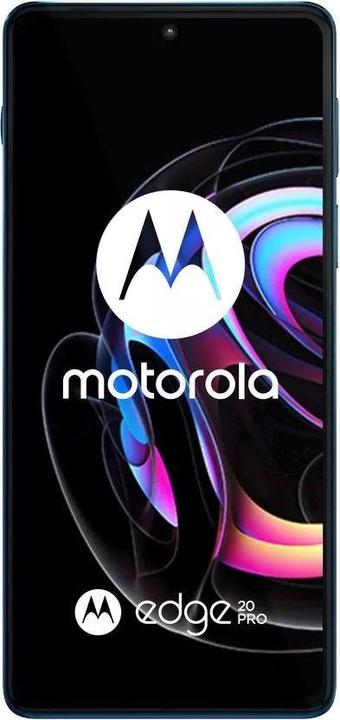 Produktbild Motorola Edge 20 Pro (256 GB, Blue Vegan Leather, 6.70", Dual SIM, 5G)