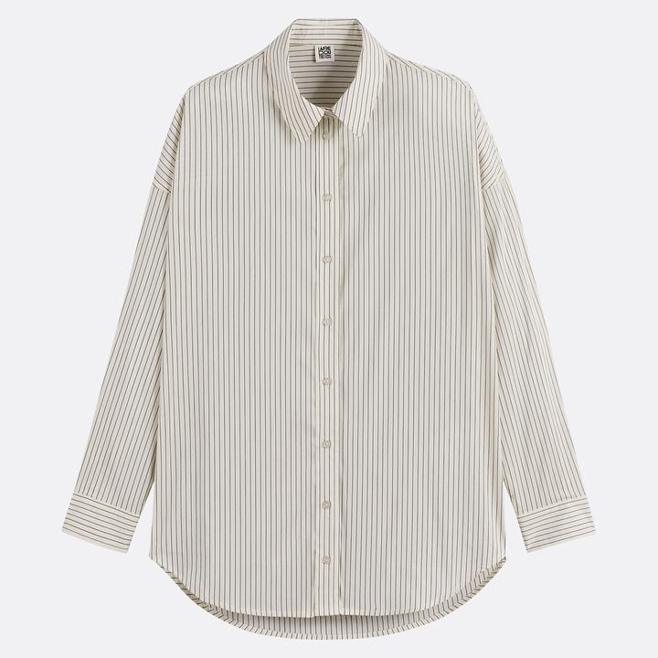 Produktbild La Redoute Collections Weite Signature Hemdbluse APOLLINE (40)