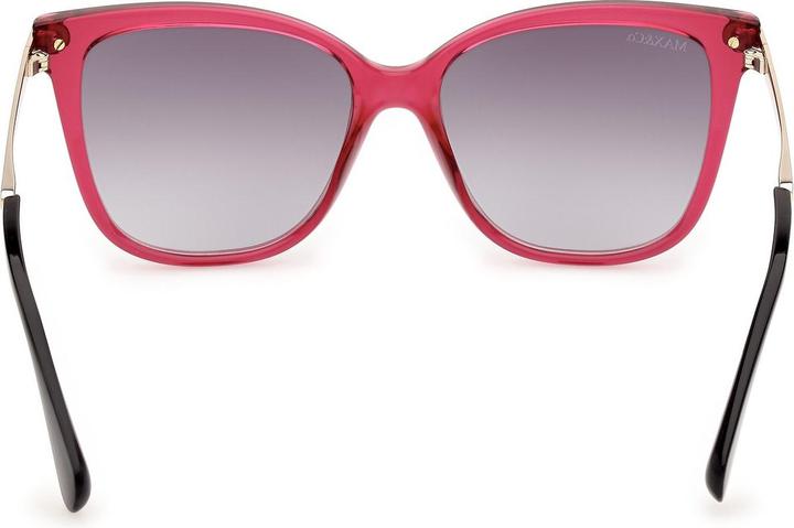 Actual product image Max&Co. Round Injected Fuchsia Smoke Sunglasses