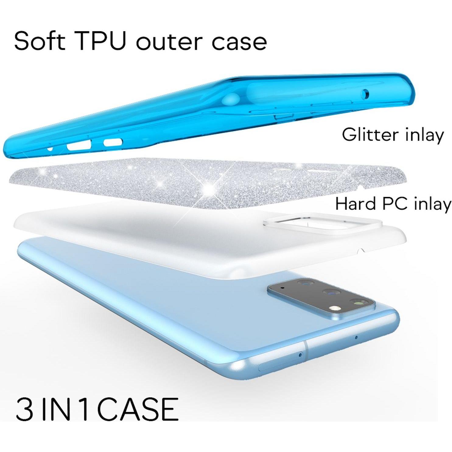 Thumbnail - Nalia Handyhülle (Samsung Galaxy S20+), Smartphone Hülle, Türkis