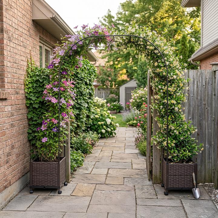 Produktbild Relaxdays Rosenbogen (40 cm, 282 cm)