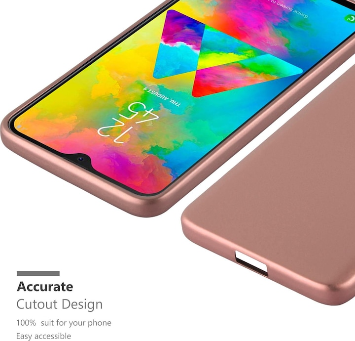 Produktbild Cadorabo TPU Matt Metallic Cover (Samsung Galaxy M20)