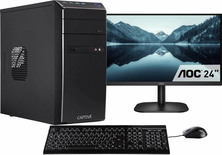 Immagine prodotto Captiva Power Starter I67-216 TFT Bundle Core i5 UHD Graphics (Intel Core i5-11400, 8 GB, 480 GB, UHD Graphics 730)