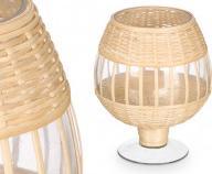 Immagine prodotto Giftdecor Glas-Kerzenhalter Glas-Rattan