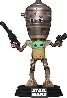 Actual product image Funko THE MANDALORIAN - POP N° 427 - IG-11 w/Child SPECIAL EDITION