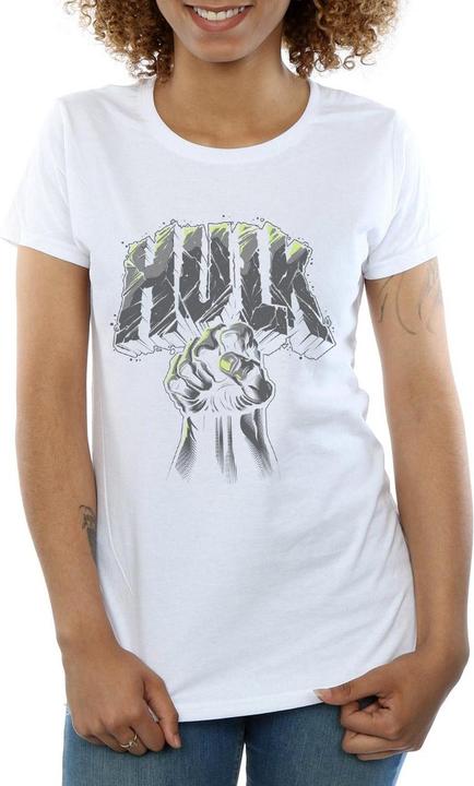 Produktbild Hulk Punch Logo BaumwollTShirt (L)