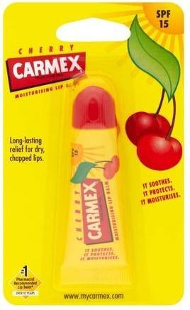 Immagine prodotto Carmex Balsamo labbra alla ciliegia Spf15 - Balsamo labbra 10 G (Stick per la cura delle labbra)