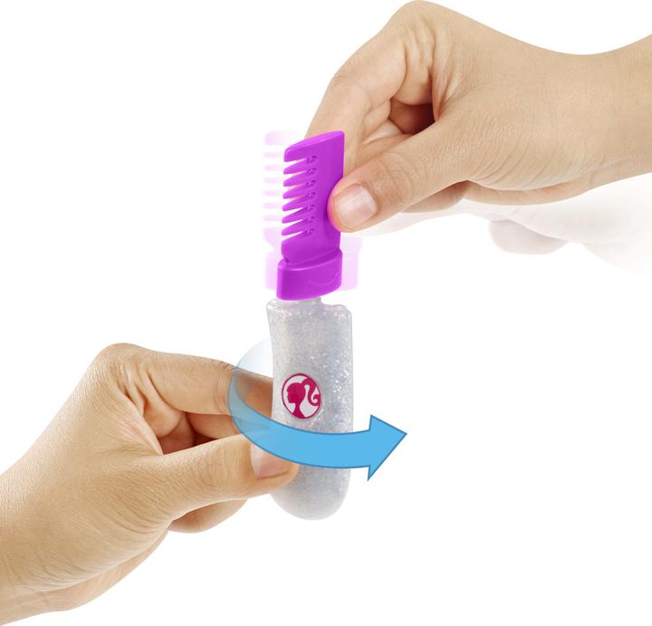 Image du produit Barbie Chevelure Arc-en-Ciel Paillettes - Poupée Mannequin - 5 ans et +