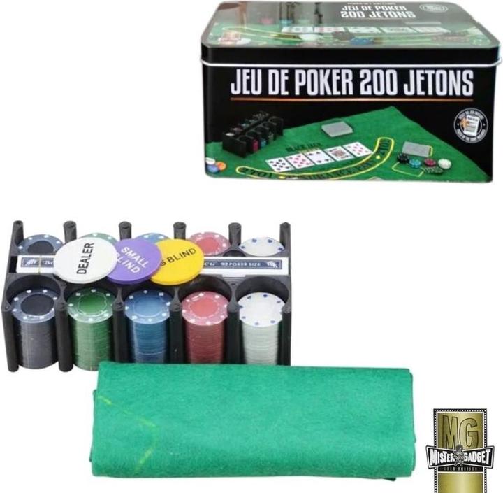 Produktbild Mister Gadget Pokerspiel 200 Chips
