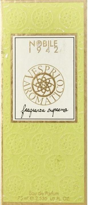 Actual product image Nobile 1942 Vespri Aromatico by Eau de Parfum Spray (Unisex) 75 ml (Eau de parfum, 75 ml)