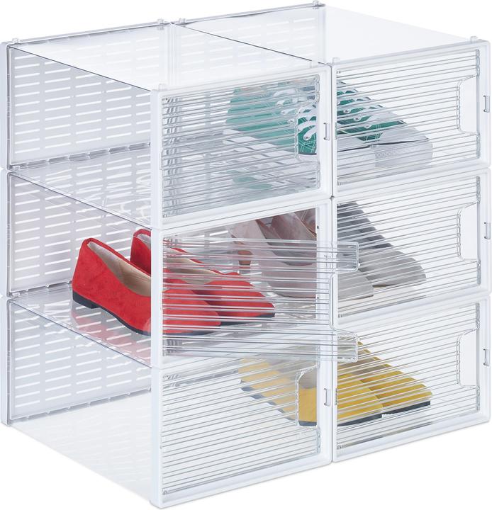 Productafbeelding Relaxdays 6x schoenendoos (23.50 x 34 x 15.50 cm)