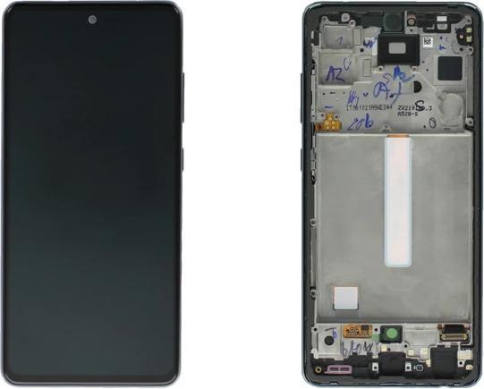 Produktbild Samsung Display-Einheit + Rahmen für A528 Galaxy A52S 5G schwarz GH82-26861A (Display, Galaxy A52s 5G)