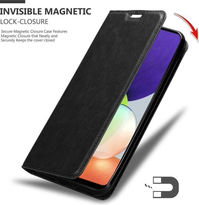 Produktbild Cadorabo Book Invis. Magnet Hülle (Samsung Galaxy M22, Samsung Galaxy A22, Samsung Galaxy A32)